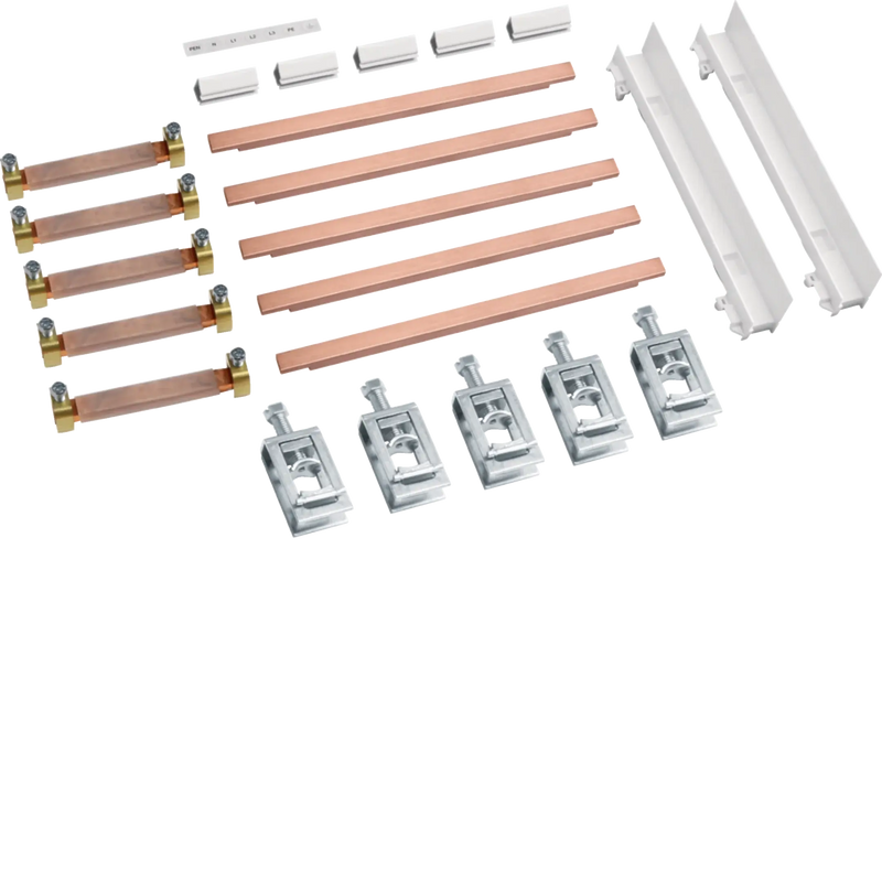 Sammelschienenverbinder, universZ, Schrank/Schrank, 5-polig, CU 12x10mm, 315A | Hager
