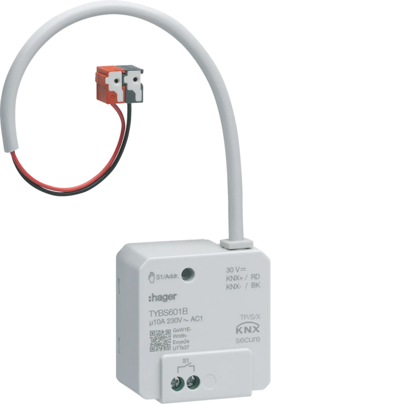 Schaltaktor 1fach, 10A / 230V~, UP, KNX Secure, easy | Hager
