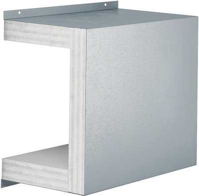 Schiebemuffe Brandschutzkanal FWK 90 Funktionserhalt E90/E30 100x160mm verzinkt | Hager
