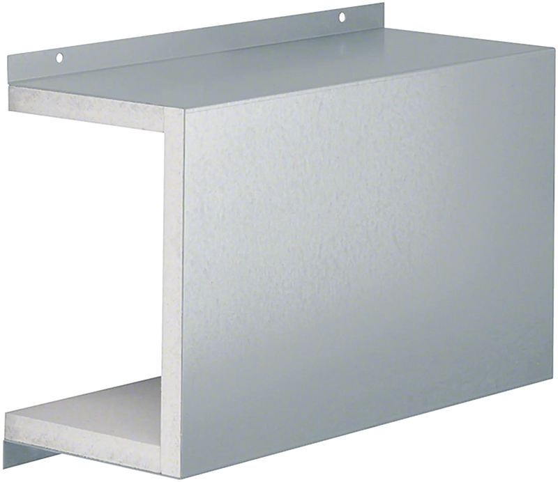 Schiebemuffe zu Brandschutzkanal FWK 30/FWK 3E I90/E30 100x160mm verzinkt | Hager