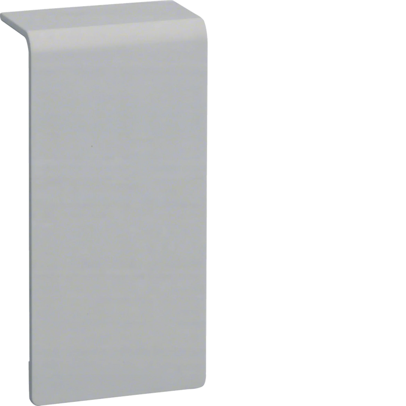 Schnittkaschierung halogenfrei zu Sockelleistenkanal SL 20x80mm Dekor Aluminium | Hager