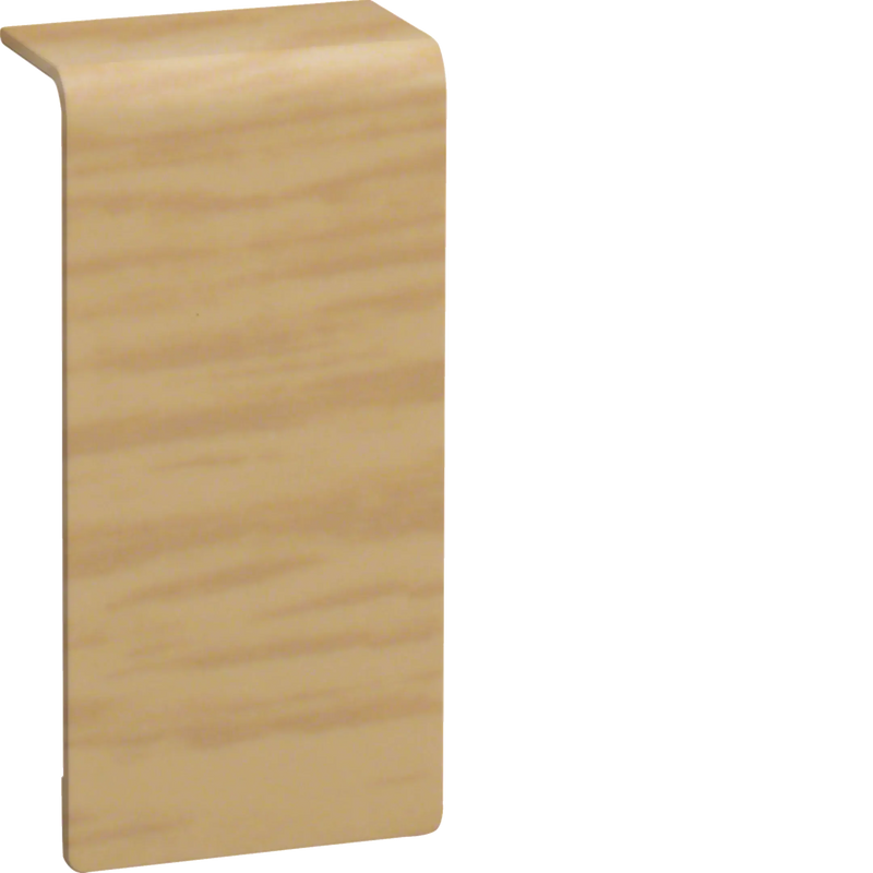 Schnittkaschierung halogenfrei zu Sockelleistenkanal SL 20x80mm Dekor Eiche | Hager