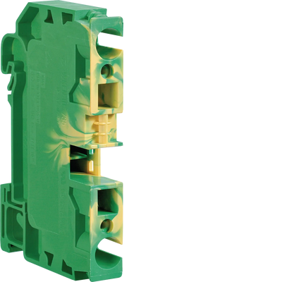 Schutzleiterklemme 10mm², 2 Anschlüsse, Stecktechnik | Hager