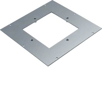 Schwerlast-Montagedeckel für Universal-Bodendose Größe 3 gestanzt Q06 200x200mm | Hager