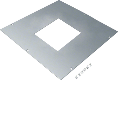 Schwerlast-Montagedeckel für Universal-Bodendose Größe 3 gestanzt Q12 244x244mm | Hager