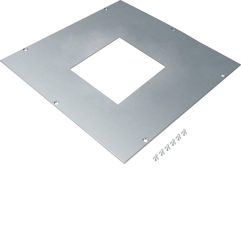 Schwerlast-Montagedeckel für Universal-Bodendose Größe 3 gestanzt Q12 244x244mm | Hager