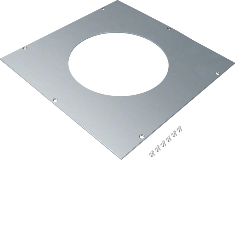 Schwerlast-Montagedeckel für Universal-Bodendose Größe 3 gestanzt R06 rund 215mm | Hager