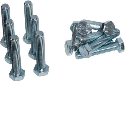 Sechskantschraube M12x60mm , Zubehör f. Schienen-Stabilisierung Cu 50x10(50St) | Hager