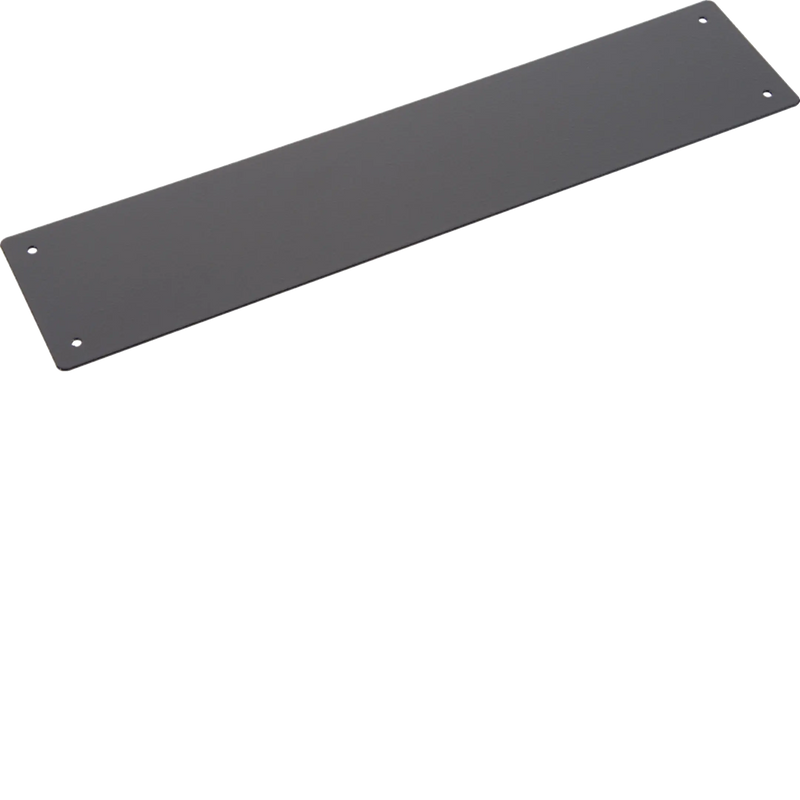 Seitenblende Reihensockel RS 100x600 (HxT) RAL9005 | Hager