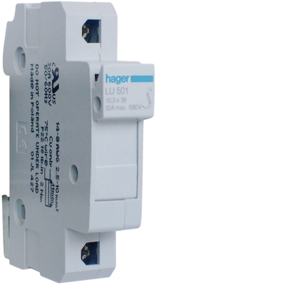 Sicherungselement 1P UL 690V L38 1PLE | Hager