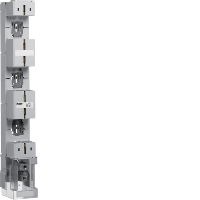 Sicherungsleistenunterteil NH2/185mm mit V-Alu Anschlussklemme | Hager