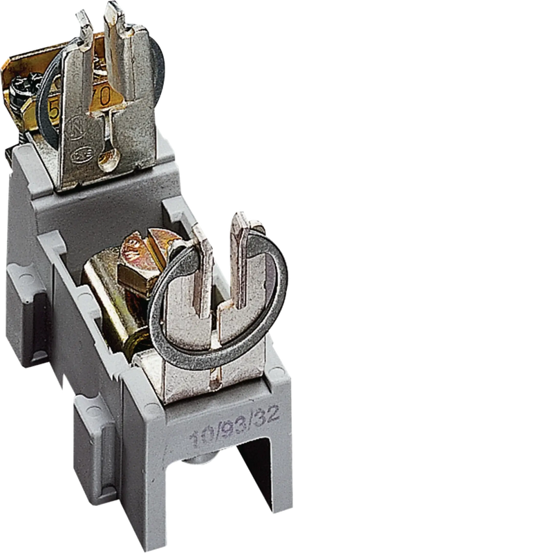 Sicherungsunterteil NH00 1x160A, mit Käfigklemme bis 70mm², Sammelschiene | Hager