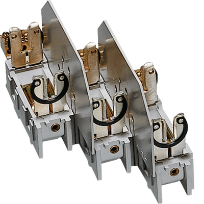 Sicherungsunterteil NH00 3x160A,mit Käfigklemme bis 70mm² für 40mm Sammelschiene | Hager