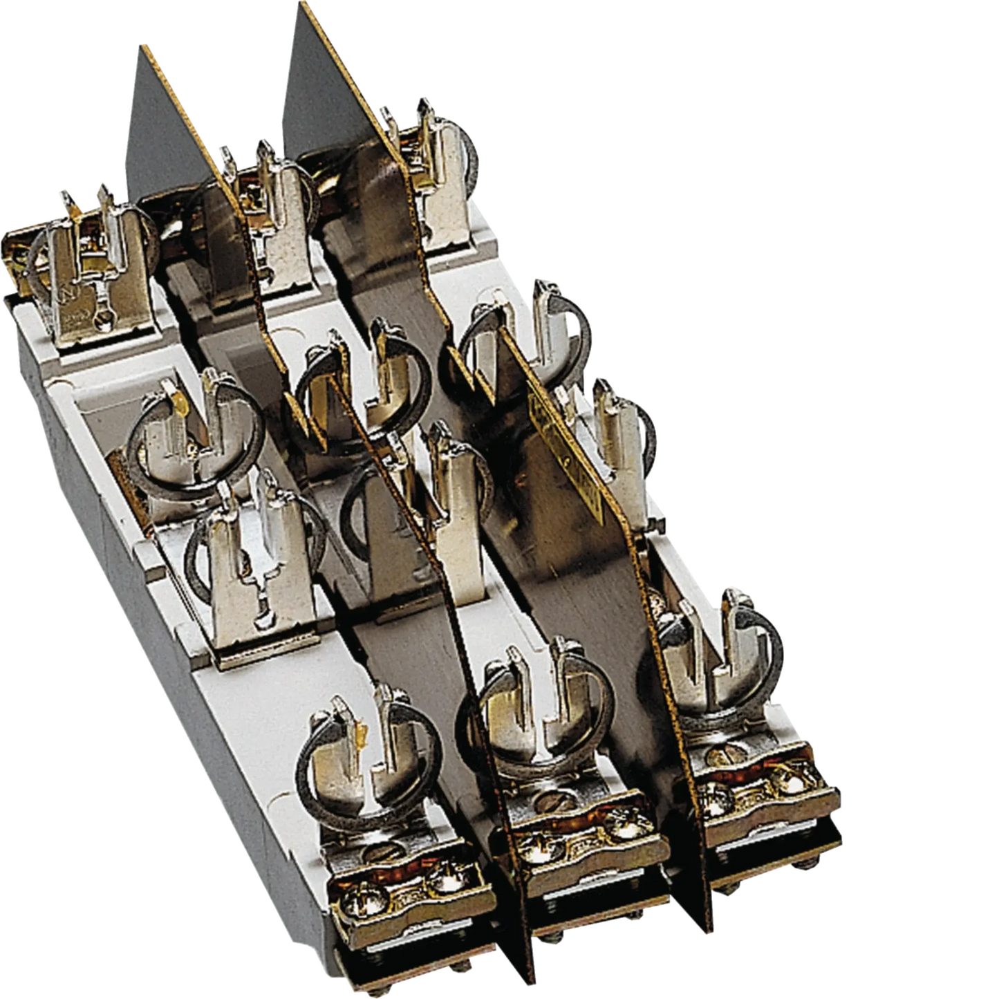 Sicherungsunterteil NH00 6x160A Tandem, mit Käfigklemme bis 70mm², Sammelschiene | Hager