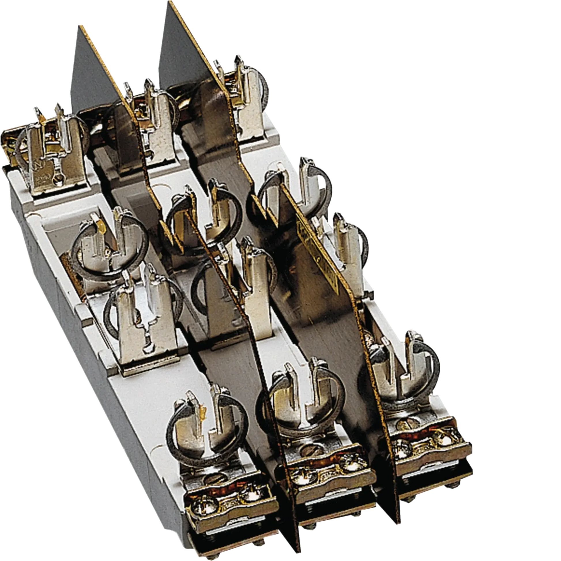 Sicherungsunterteil NH00 6x160A Tandem, mit Käfigklemme bis 70mm², Sammelschiene | Hager