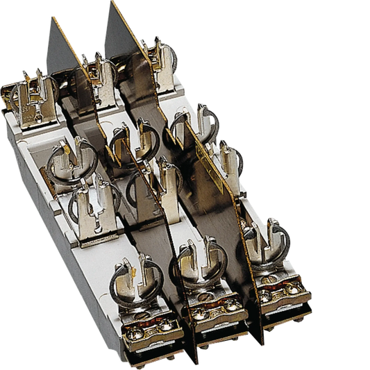 Sicherungsunterteil NH00 6x160A Tandem, mit Käfigklemme bis 70mm², Sammelschiene | Hager