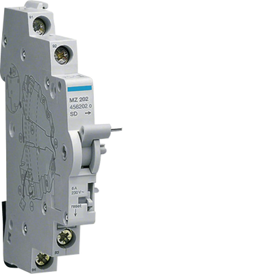 Signalkontakt für MCB RCBO < 125A 1 Schließer und 1 Öffner 6A 240V | Hager