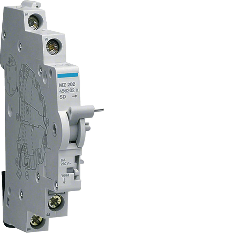 Signalkontakt für MCB RCBO < 125A 1 Schließer und 1 Öffner 6A 240V | Hager