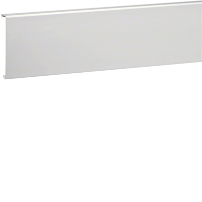 Sockelleistenkanal-Oberteil PVC zu SL 20x115mm verkehrsweiß | Hager