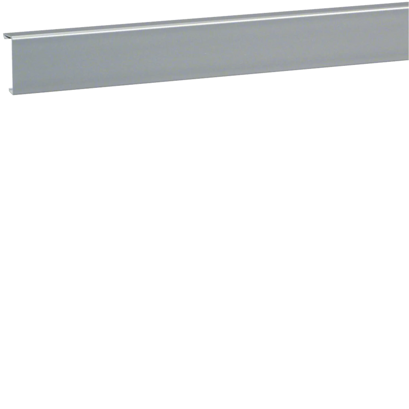 Sockelleistenkanal-Oberteil PVC zu SL 20x55mm Dekor Aluminium | Hager