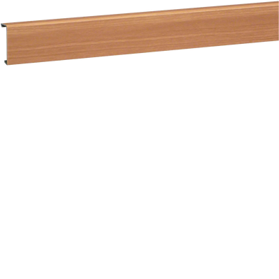 Sockelleistenkanal-Oberteil PVC zu SL 20x55mm Dekor Buche | Hager