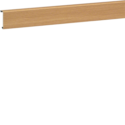 Sockelleistenkanal-Oberteil PVC zu SL 20x55mm Dekor Eiche | Hager