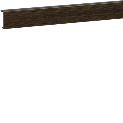 Sockelleistenkanal-Oberteil PVC zu SL 20x55mm Dekor Sucupira | Hager