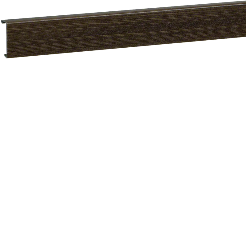 Sockelleistenkanal-Oberteil PVC zu SL 20x55mm Dekor Sucupira | Hager
