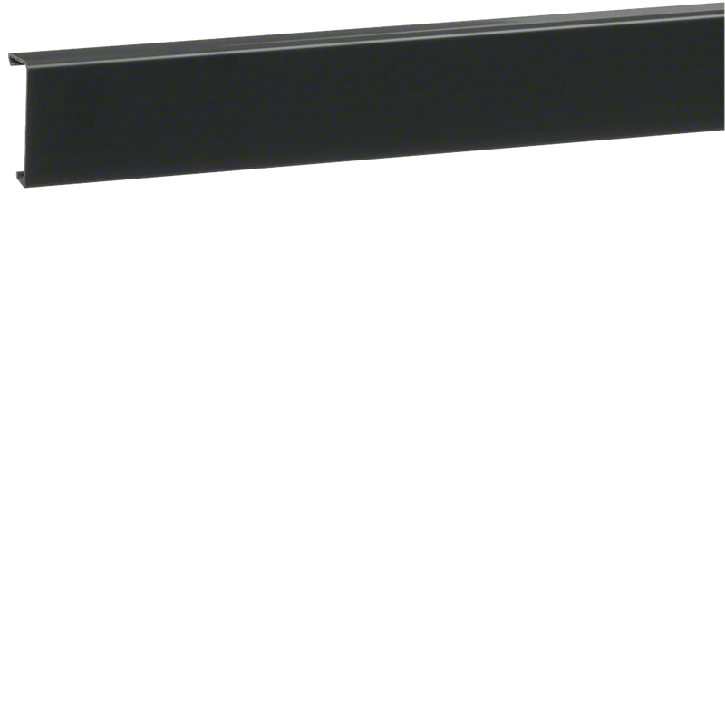 Sockelleistenkanal-Oberteil PVC zu SL 20x55mm graphitschwarz | Hager