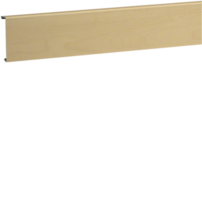 Sockelleistenkanal-Oberteil PVC zu SL 20x80mm Dekor Ahorn | Hager