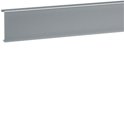 Sockelleistenkanal-Oberteil PVC zu SL 20x80mm Dekor Aluminium | Hager