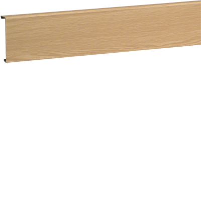 Sockelleistenkanal-Oberteil PVC zu SL 20x80mm Dekor Eiche | Hager