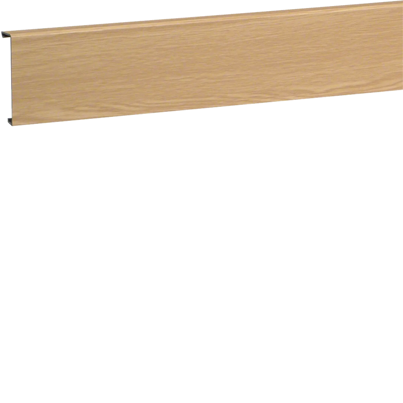 Sockelleistenkanal-Oberteil PVC zu SL 20x80mm Dekor Eiche | Hager