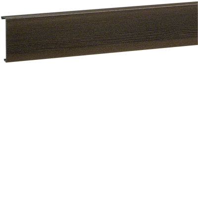 Sockelleistenkanal-Oberteil PVC zu SL 20x80mm Dekor Sucupira | Hager