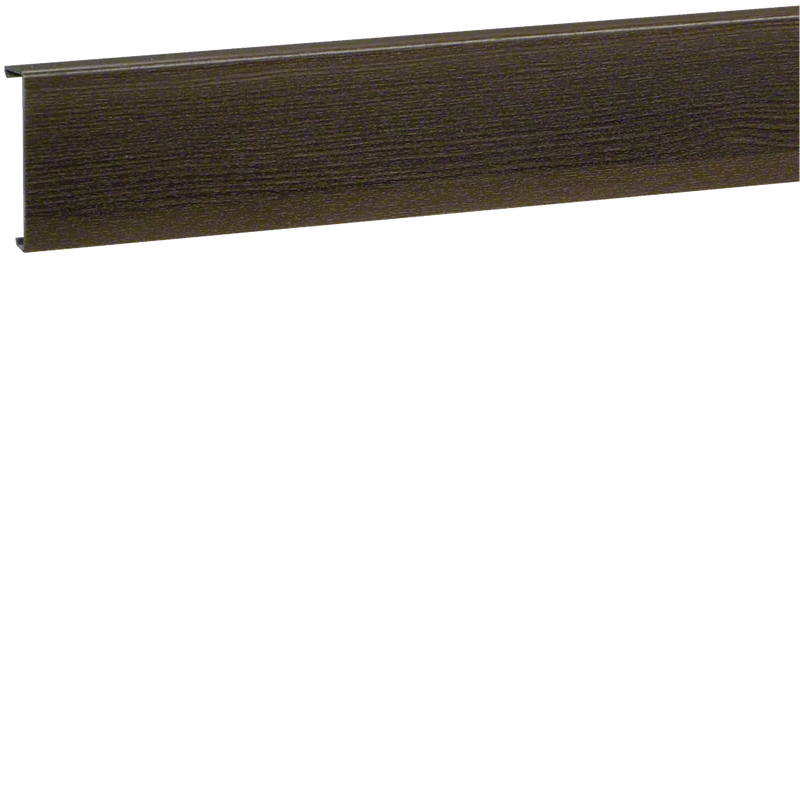 Sockelleistenkanal-Oberteil PVC zu SL 20x80mm Dekor Sucupira | Hager