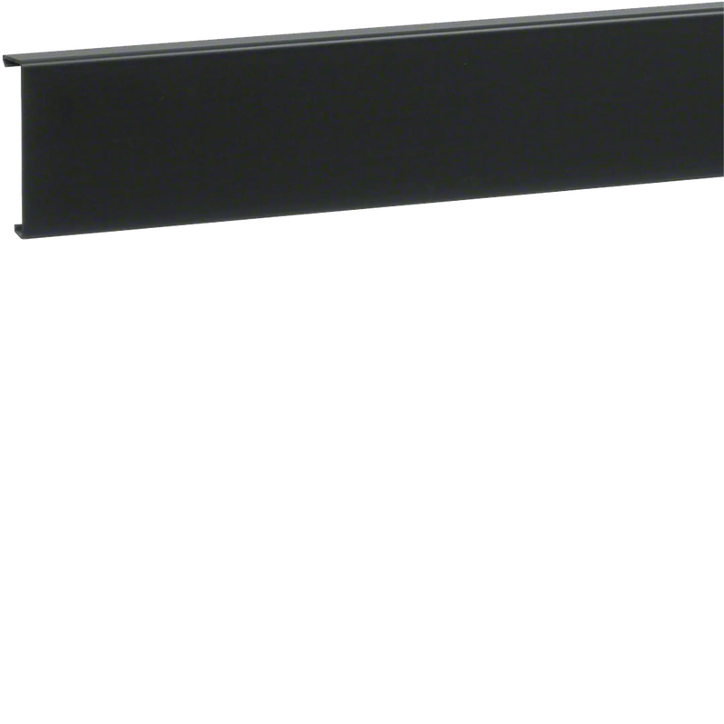 Sockelleistenkanal-Oberteil PVC zu SL 20x80mm graphitschwarz | Hager