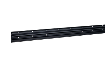 Sockelleistenkanal-Unterteil für LED-Einbau Kammern PVC zu SL 20x80mm schwarz | Hager
