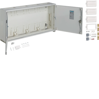 Sockelschrank, universZ, 500x1050x205mm, SchutzklasseII, IP54, 144Platzeinheiten | Hager