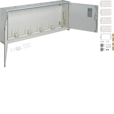 Sockelschrank, universZ, 500x1300x205mm, SchutzklasseII, IP44, 180Platzeinheiten | Hager