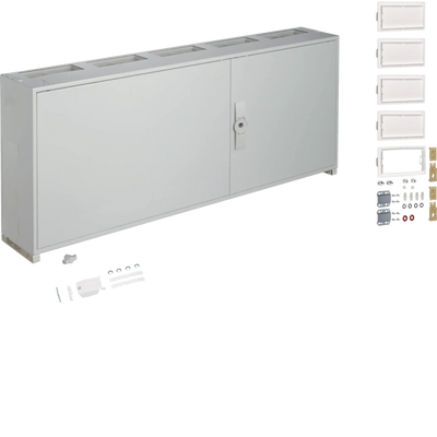 Sockelschrank, universZ, 500x1300x205mm, SchutzklasseII, IP54, 180Platzeinheiten | Hager