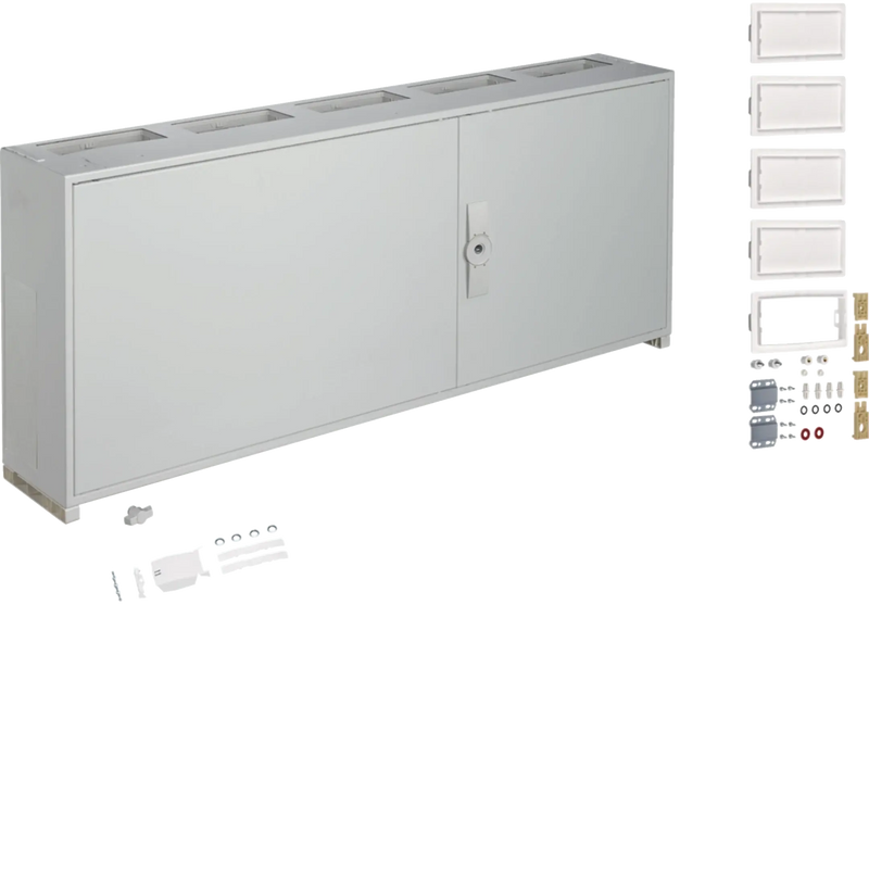 Sockelschrank, universZ, 500x1300x205mm, SchutzklasseII, IP54, 180Platzeinheiten | Hager