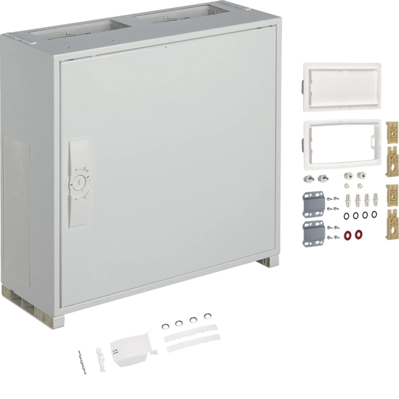 Sockelschrank, universZ, 500x550x205mm, SchutzklasseII, IP44, 72 Platzeinheiten | Hager