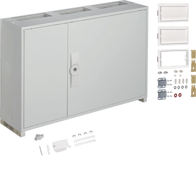 Sockelschrank, universZ, 500x800x205mm, SchutzklasseII, IP54, 108 Platzeinheiten | Hager