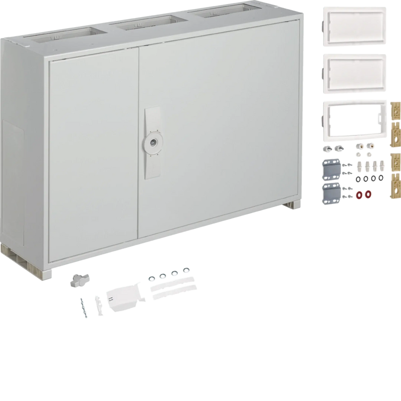 Sockelschrank, universZ, 500x800x205mm, SchutzklasseII, IP54, 108 Platzeinheiten | Hager