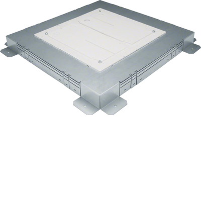 Stahlblechschalung 500x500mm mit Grundträger 350x350mm für Schalungselemente | Hager