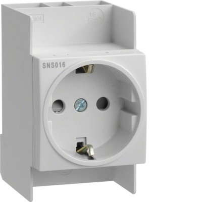 Steckdose 16A 250V 2,5PLE, QuickConnect | Hager