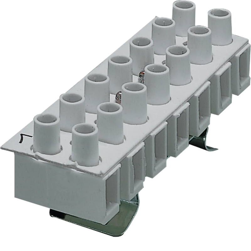 Steuerleitungsklemme, univers Z, 7x6 mm²,mit Hutschienenadapter | Hager