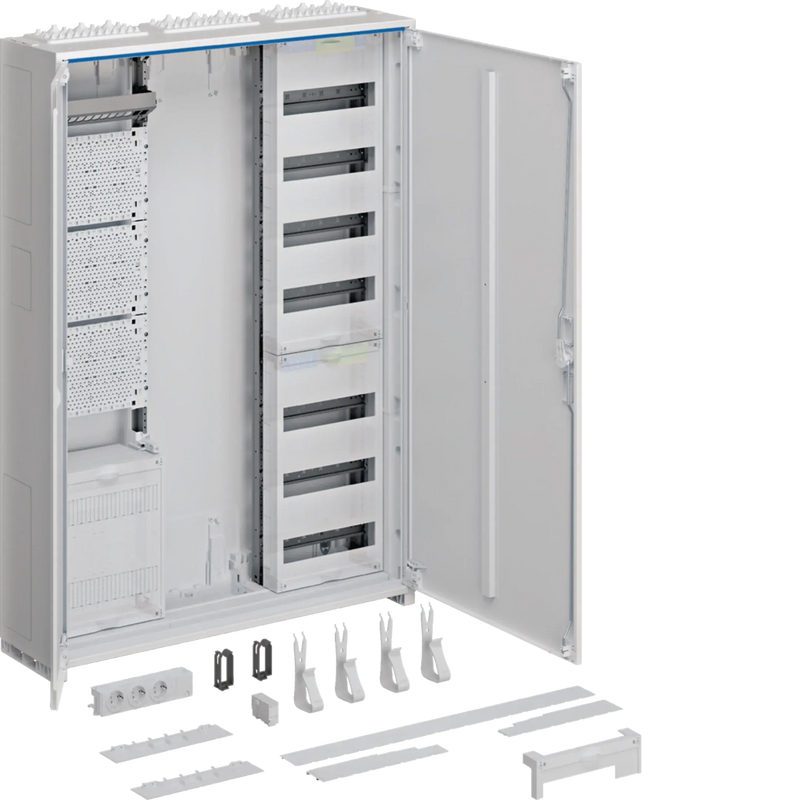 Systemschrank, Multimedia, univerZ, 1100x800x205mm, SKII, IP44, VF-7rh/APZ | Hager