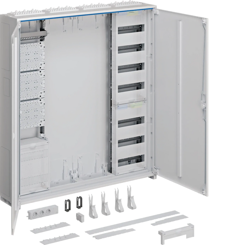 Systemschrank, Multimedia, universZ, 1100x1050x205mm, SKII, IP44, VF-7rh/APZ | Hager