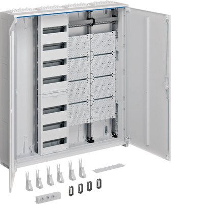 Systemschrank, Multimedia, universZ, 1100x1050x205mm, SKII, IP44, VF-7rh, 2-feld | Hager